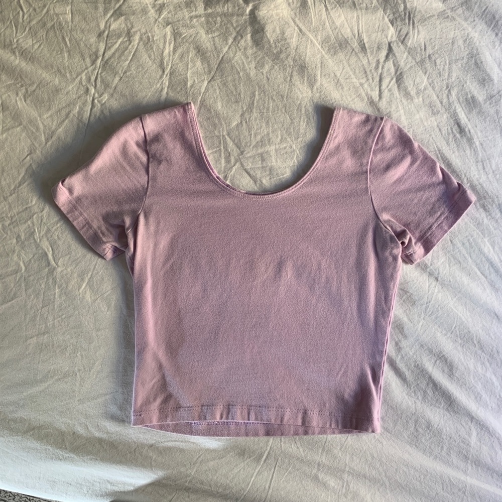 American apparel crop top